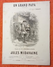 Partition ancienne Chant et