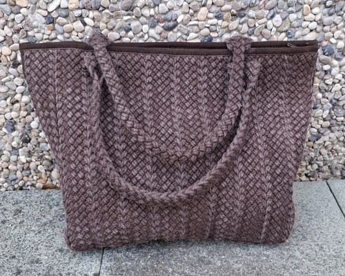 Sac tressé coton - sac, en