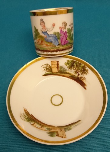 Vers 1820 tasse litron - vers, en