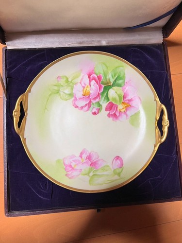 Ancienne assiette gâteau - assiette,