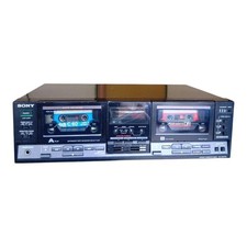 Sony TC-WR730 Auto Reverse Cassette Deck with Peak Level Meter Used