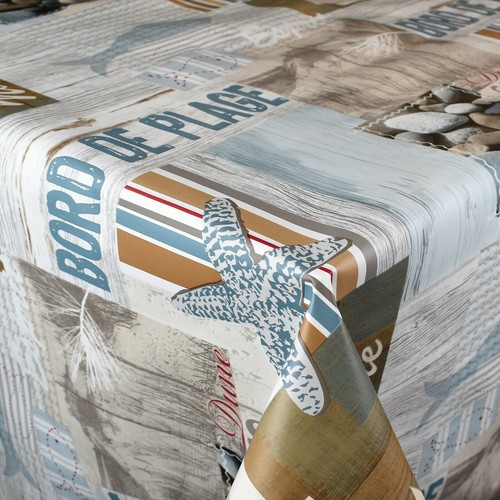 Nappe table toile cirée - table, en