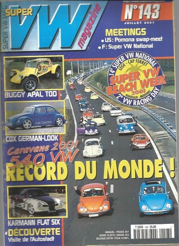 Super magazine 143 buggy - n°143,