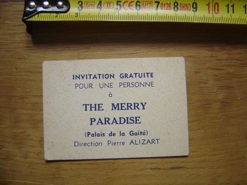 Jeton carton billet - billet, ticket