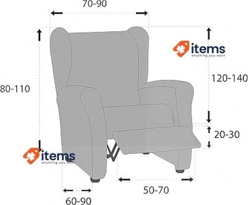 Housse fauteuil martina - housse, de