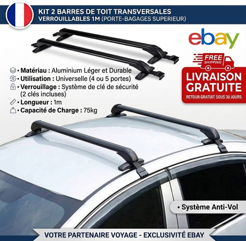Barres toit universelles - de,