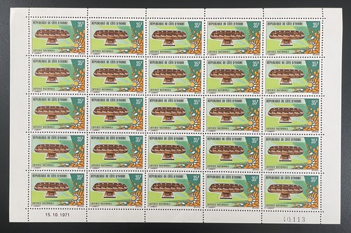 Côte ivoire 1971 - côte,