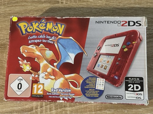 Nintendo 2ds version rouge - 2ds, feu