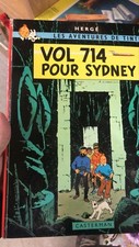 BD Tintin . EO  vol 714 pour sydney 1968 2eme tirage 
