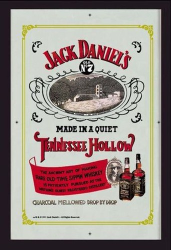 Miroir jack daniels tennessee - miroir,