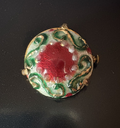Enamel bijou broche émail - enamel,