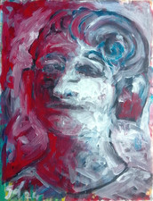 "PORTRAIT MUSIQUE" PEINTURE