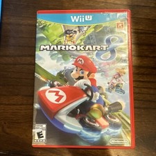 MARIO KART 8 - Nintendo Wii U - Complete w/ Game, Case, Cover Art & Manual