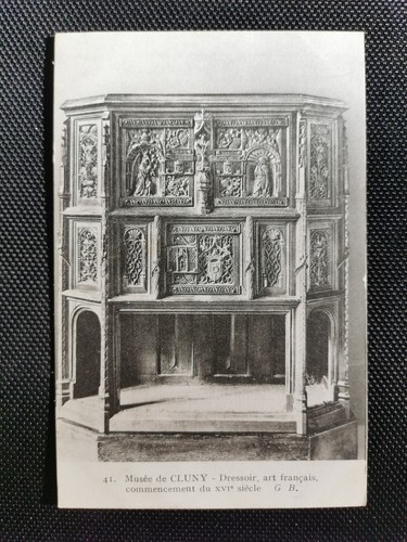 Cpa paris musée - 75, cluny