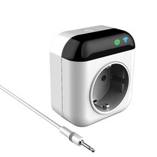 Prise Thermostat Intelligente WiFi pour Chauffage Programmable à Commande Vocal