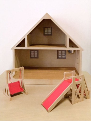 Sylvanian families house retro - house,