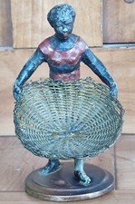 Ancien Personnage Serviteur Nubien Porte Aiguilles 19 Eme Siècle/Napoléon III 