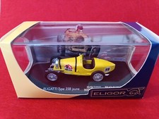 BUGATTI type 35B Jaune 89 ème bourse De Mulhouse 2023  1/43 ELIGOR