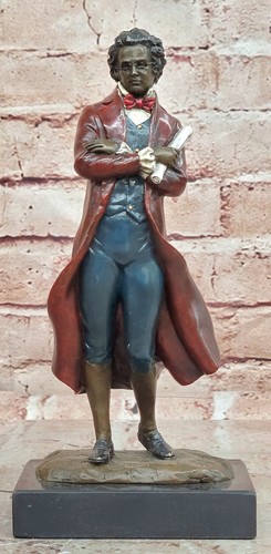 Lost wax bronze franz schubert - franz,