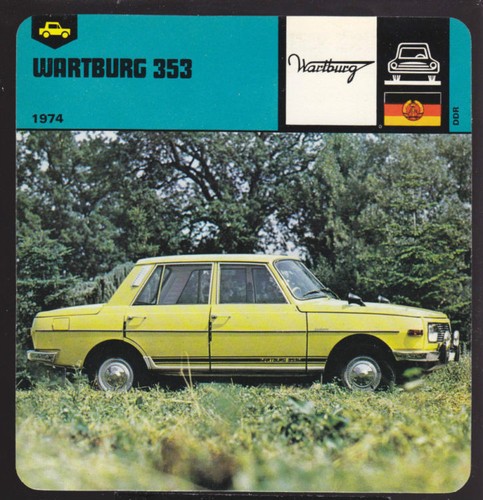 1974 wartburg 353 car picture - 1974,