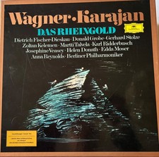 lot disques vinyles 33 tours : Le RING de Richard Wagner par Karajan