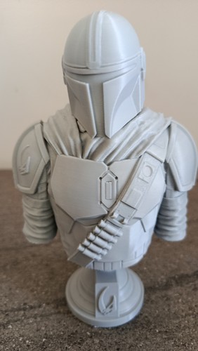 Figurine buste mandalorian - mandalorian, a