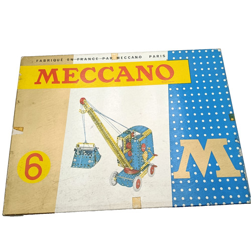 Ancienne boite meccano m - ancienne, n°6