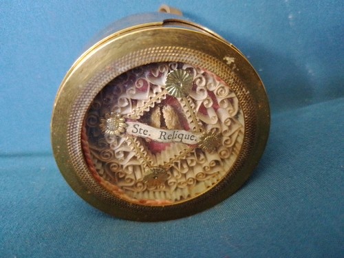 Ancien reliquaire main - ancien,
