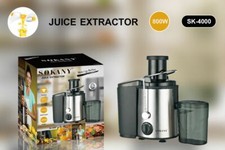 Extracteur De Jus Sokany SK-4000 Centrifugeuse Fruits Légumes 800W