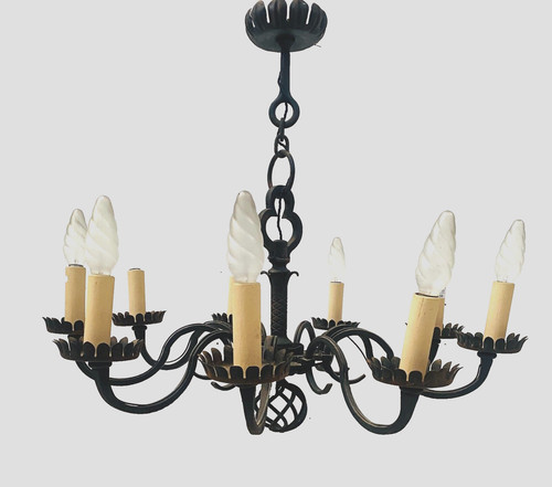 Lustre renaissance fonte de - lustre,