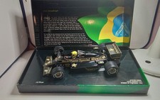 MINICHAMPS 1/18 AYRTON SENNA 1985 LOTUS RENAULT 97T GP PORTUGAL BOITE  TO B10