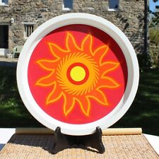 Kronenbourg Red Metal Round Tray 33cm