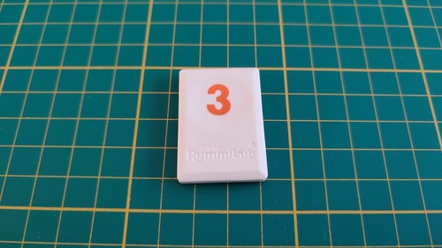 Tuile chiffre trois - 3,