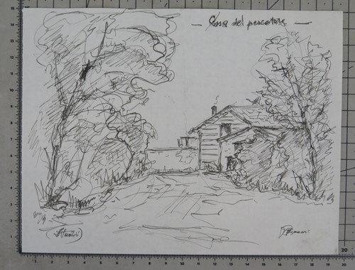 Esquisse sur papier dessinée - sur,
