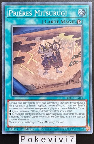 Carte prieres - carte, yu-gi-oh!