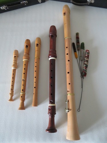 Flutes bec anciennes - bec,