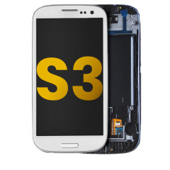 Lcd assembly with frame - frame, for