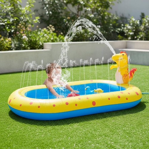 Piscine gonflable dinosaure - piscine,