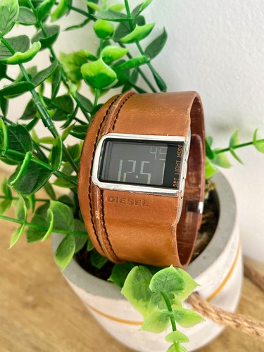 Diesel montre bracelet - en, cuir