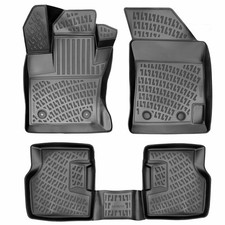 SET TAPIS JEEP COMPASS 2016-2025 CAOUTCHOUC 3D SUR MESURE AVANT + ARRIERE  NEUF