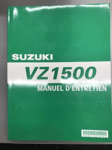 Revue manuel atelier suzuki - manuel, d'atelier