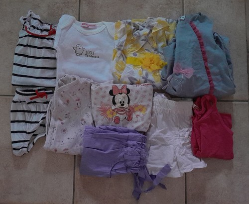 Lot vêtements bébé - de, 10