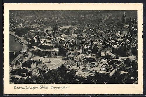 Carte postale dresde chenil - postale,