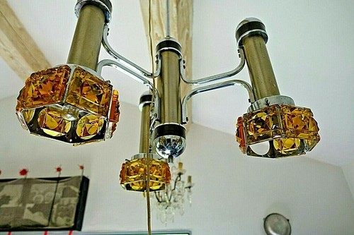 Lampe lustre design vintage - design,