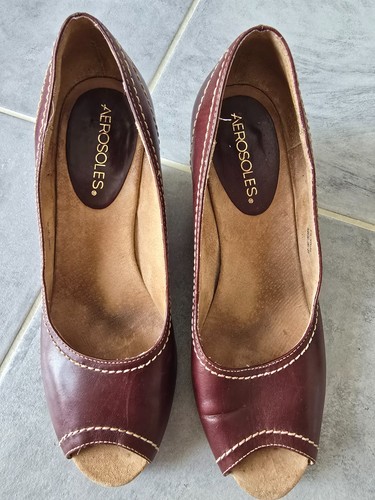 Aerosoles chaussures cuir - en,