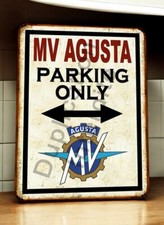 plaque métal vintage MV