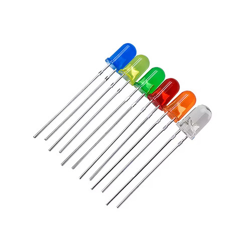Kit diodes led 5mm - led, vert