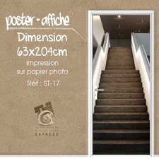POSTER PORTE DECO TROMPE