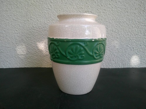 Vase art deco finition - art,