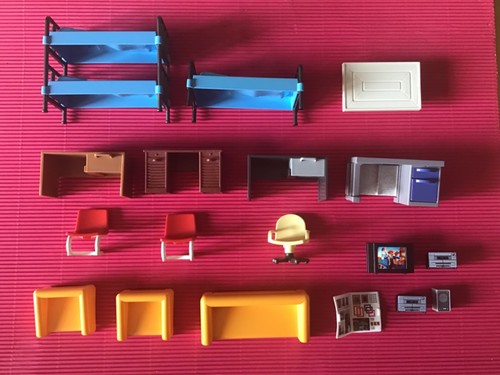 Lot playmobil meubles maison - /,